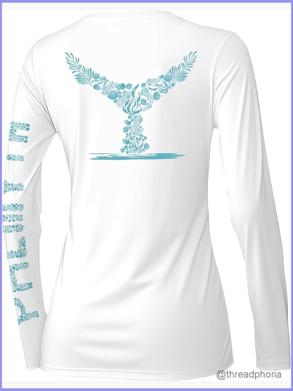 UPF 50+ Sun Protection Long Sleeve Fishing Shirt with Thumb Holes
